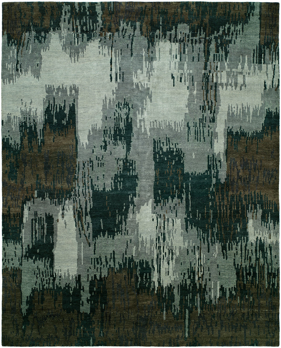 Abstract Greys Modern - 22457 | Aaron's Fine Rug Gallery